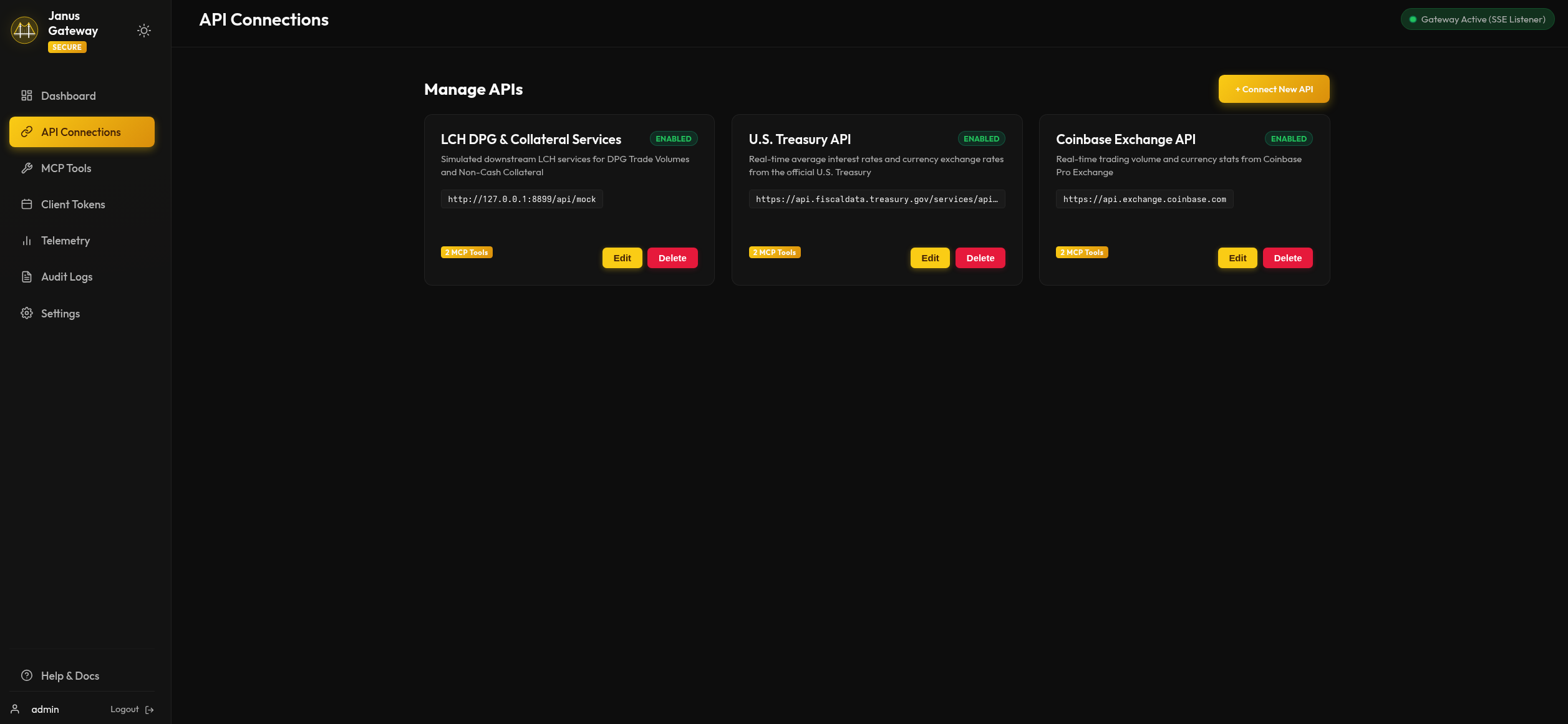 API Connections